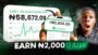 Make ₦2,000 Daily From This App- Make Money Online In Nigeria 2024