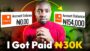 This App Paid Me ₦30K Today! (WITH PROOF) | Make Money Online In Nigeria