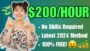 Earn $200/Hour With This LATEST METHOD | Make Money Online 2024
