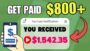 Get Paid $800+ Watching YouTube Videos (100% FREE!) | Make Money Online 2024