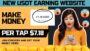 New Best USDT Earning Platform 2024 | (Fast🚀) Make Money Online | Live Payment Proof $7.18 💥