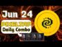 🪙PixelTap Daily Combo Jun24 || Pixelverse || make money online