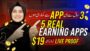 Top 5 Real Earning Apps🔥Live Withdrawl Proof Jazzcash Easypaisa Apps ~Best Earning Apps in Pakistan
