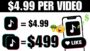 Get Paid $4.99 Per TikTok Video Watched | Make Money Online 2024
