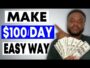 Side Hustle For Beginners ($100/Day) How to Earn Money Online FAST