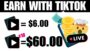 Watch 1 TikTok Video And Earn $6.00! | Make Money Online 2024